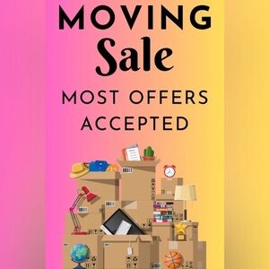 Moving Sale